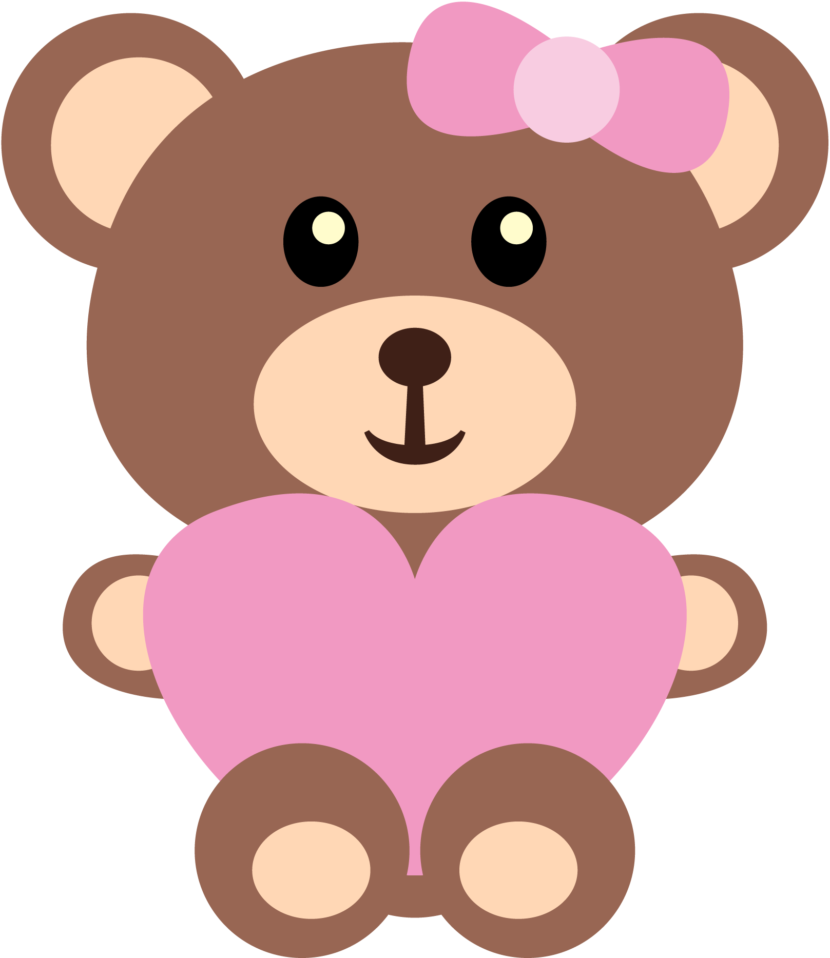 get well soon teddy bear clipart