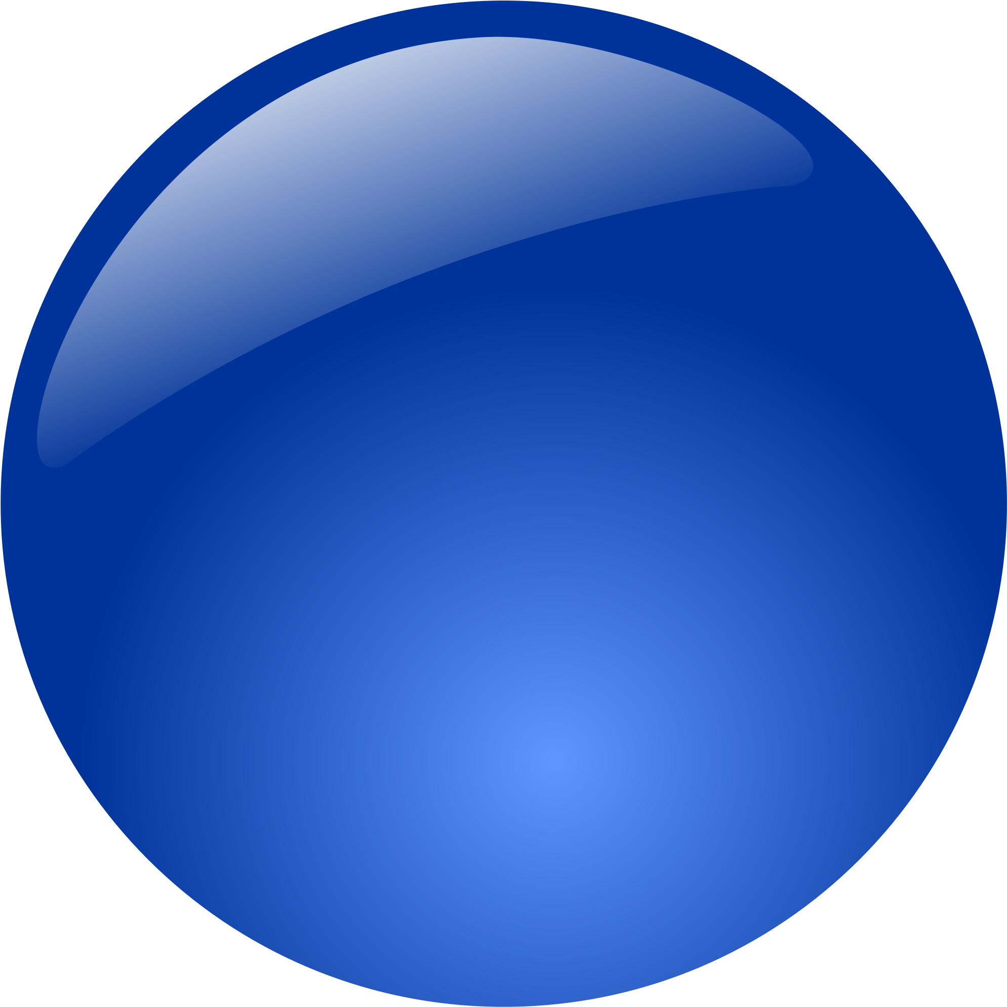 blue sphere png