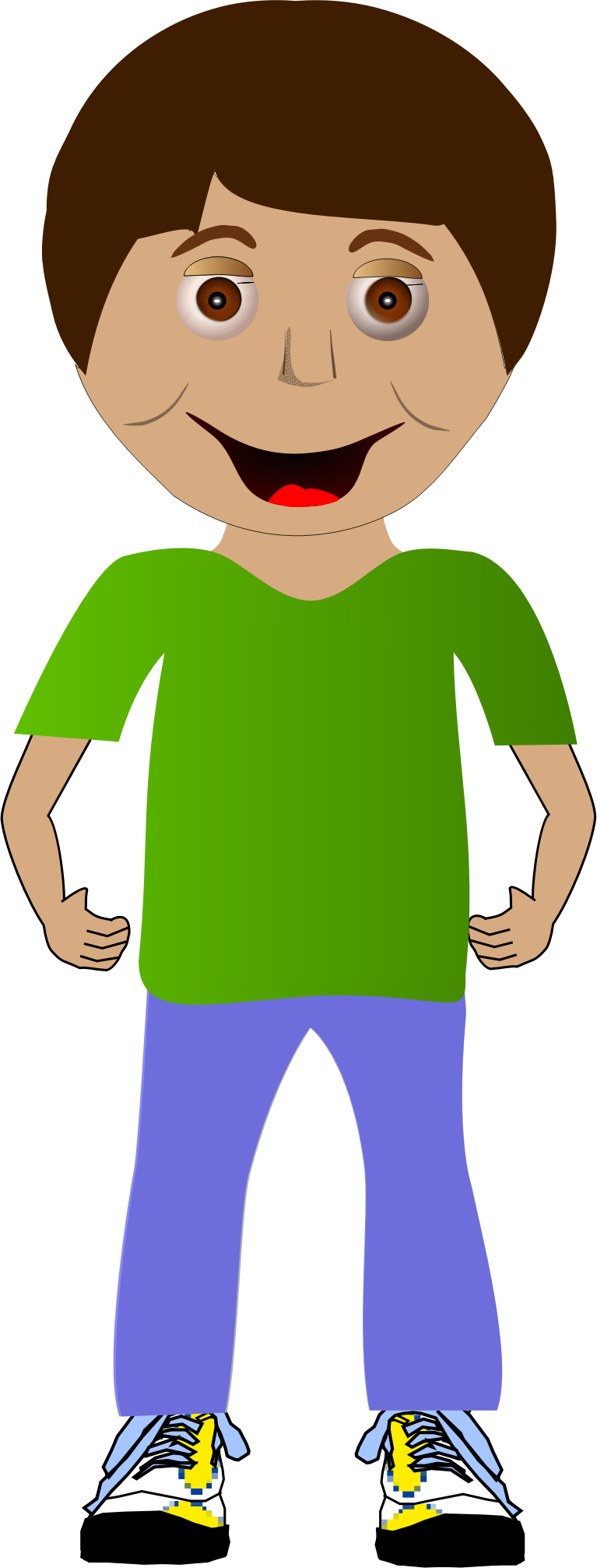 child standing png