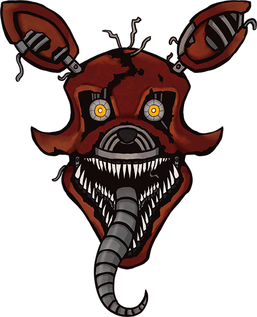 Nightmare Foxy Clipart Cute - Nightmare Fixy Fanart - Png Download,  clipart, png clipart