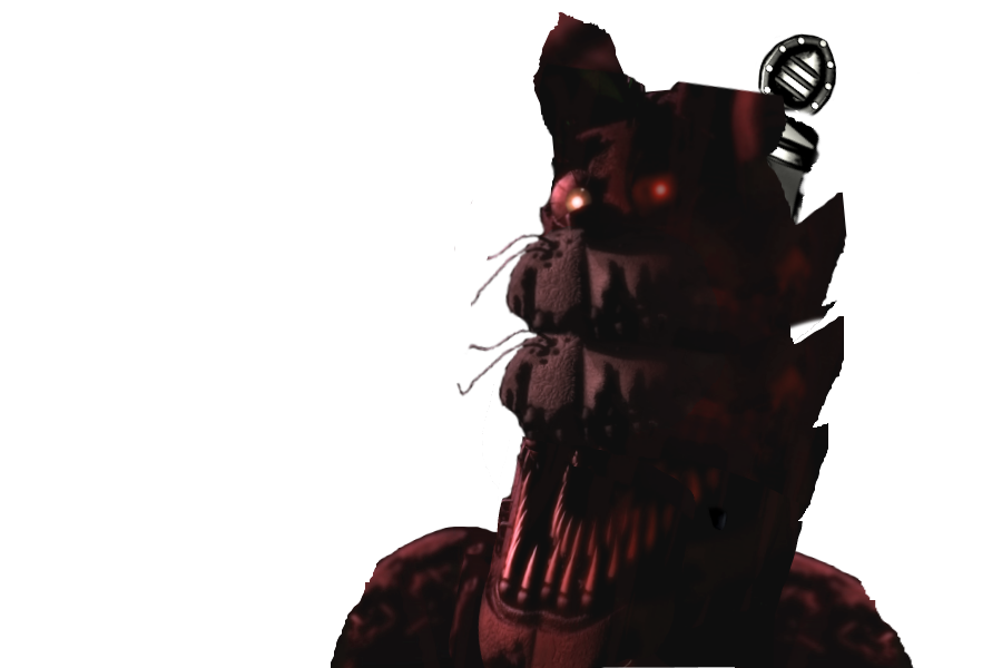 Withered Foxy Full Body PNG