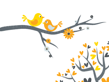 vintage love bird clip art