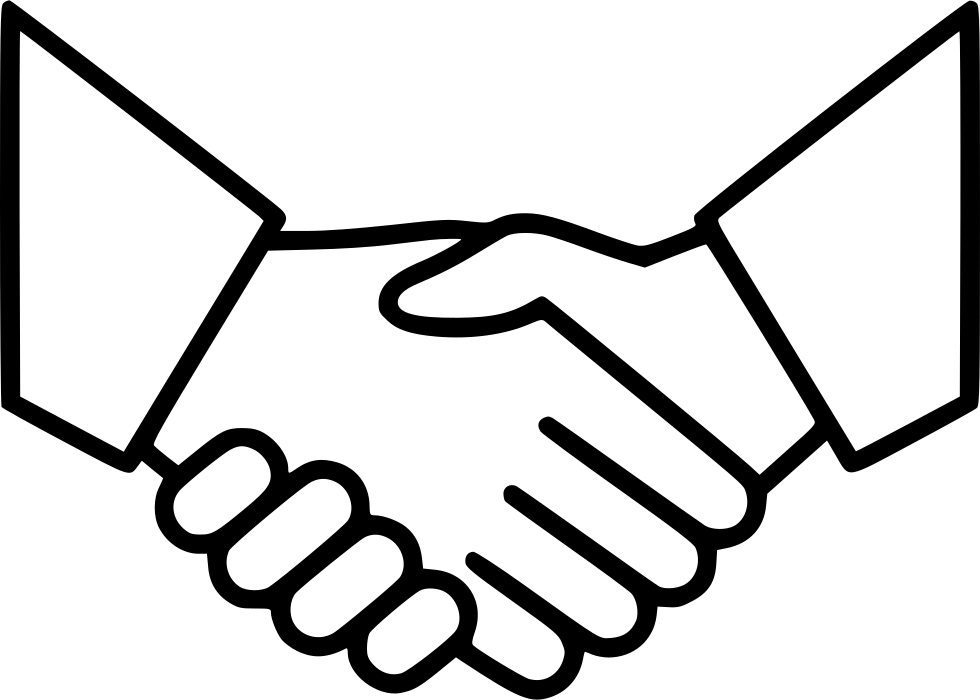 shaking hands vector free download