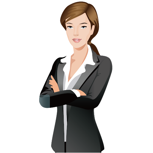 Download Woman Vector Business PNG Download Free HQ PNG Image