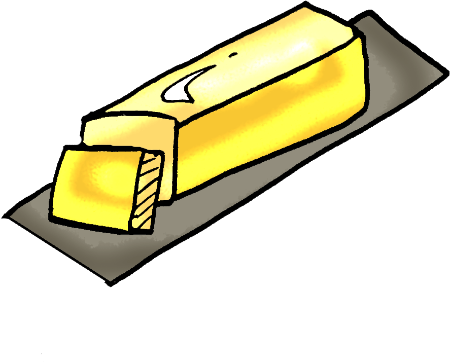 clipart butter