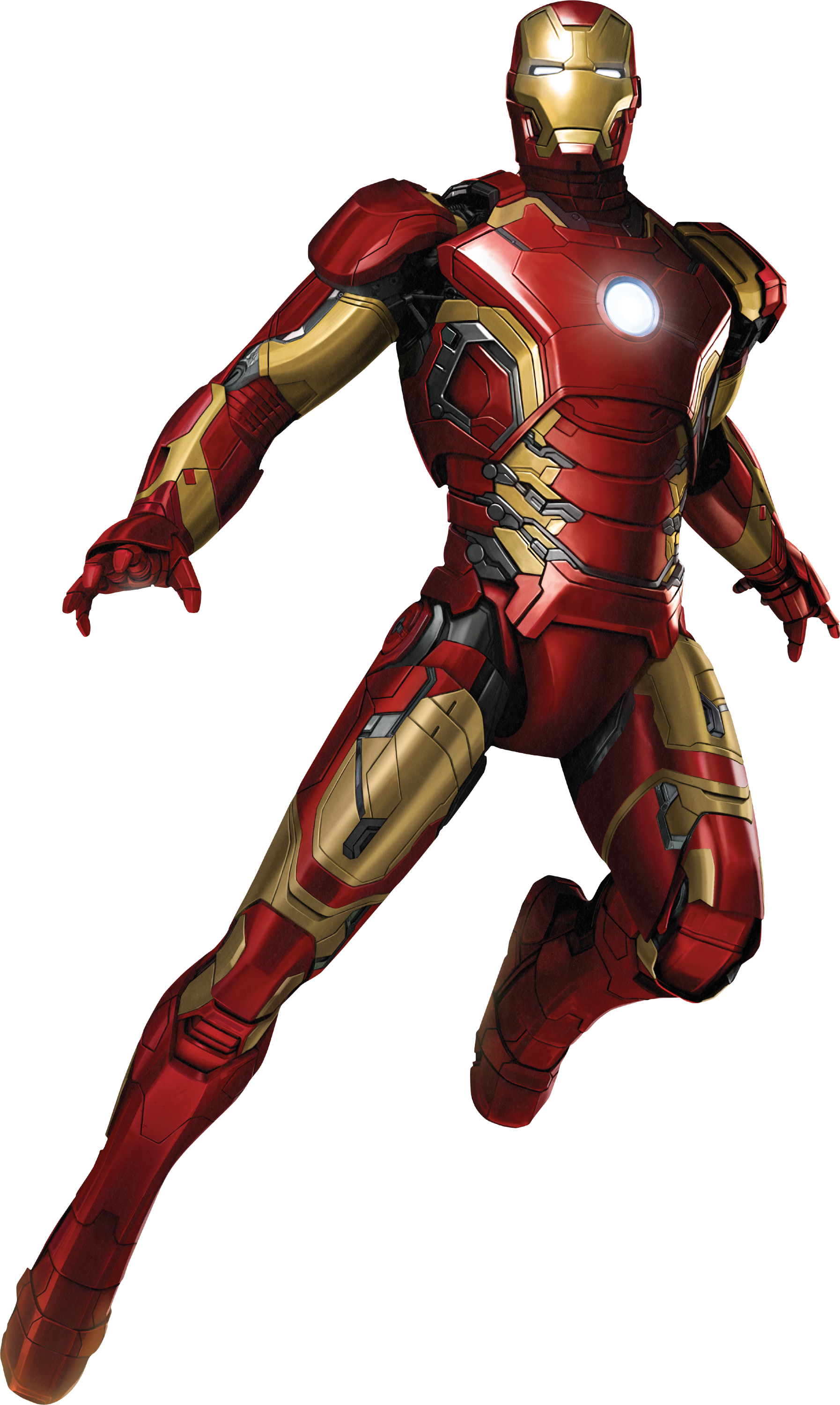 iron man flying upwards