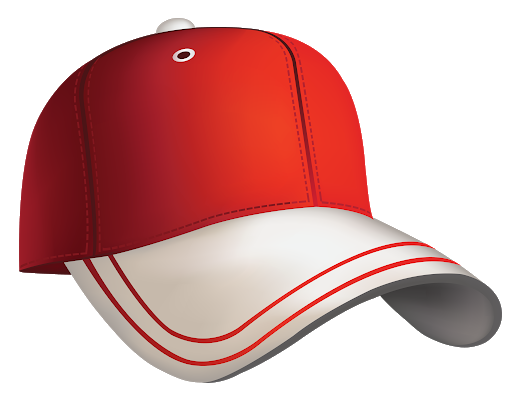 Red Baseball Cap Clipart SVG PNG JPG Formats Versatile 