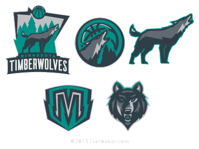 timberwolves mascot clipart