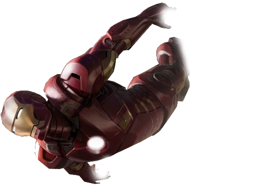 iron man flying png