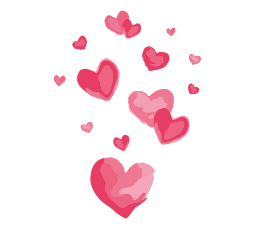 Red hearts vector PNG - Similar PNG