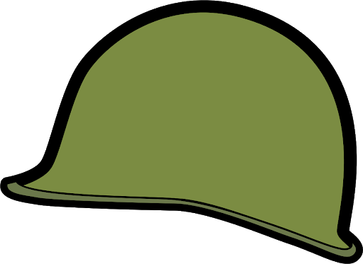 army hard hat vector