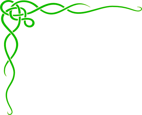 green borders clip art