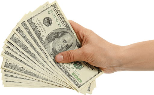 cash in hand png