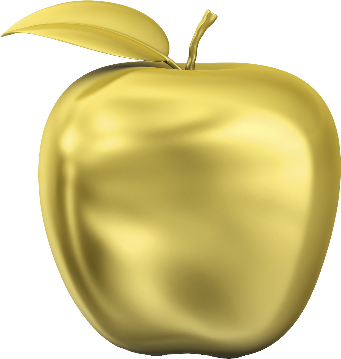 Gold Apple png download - 500*500 - Free Transparent Golden Apple