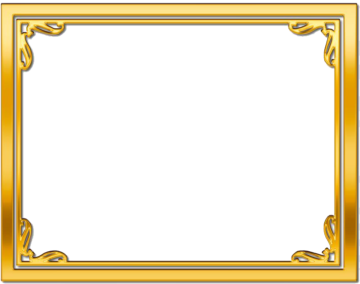 gold rectangle png