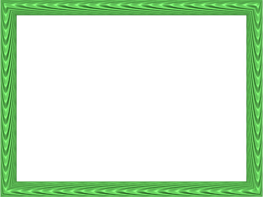 green border background