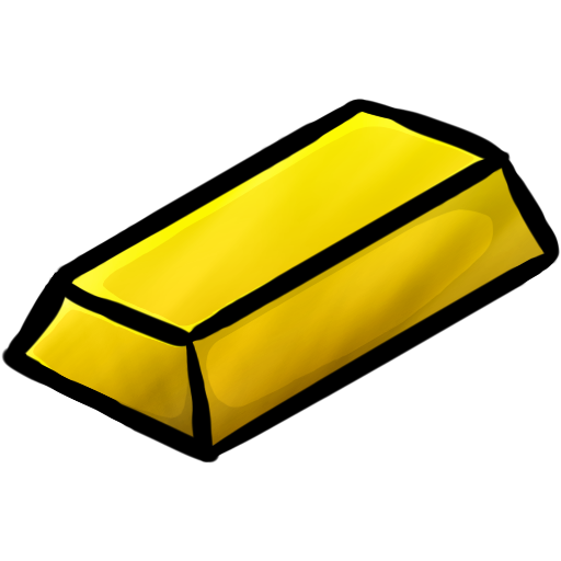 gold bar vector png