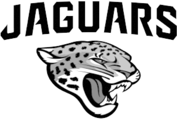 Jacksonville Jaguars Logo Black and White  Jacksonville jaguars, Jacksonville  jaguars logo, Jaguars