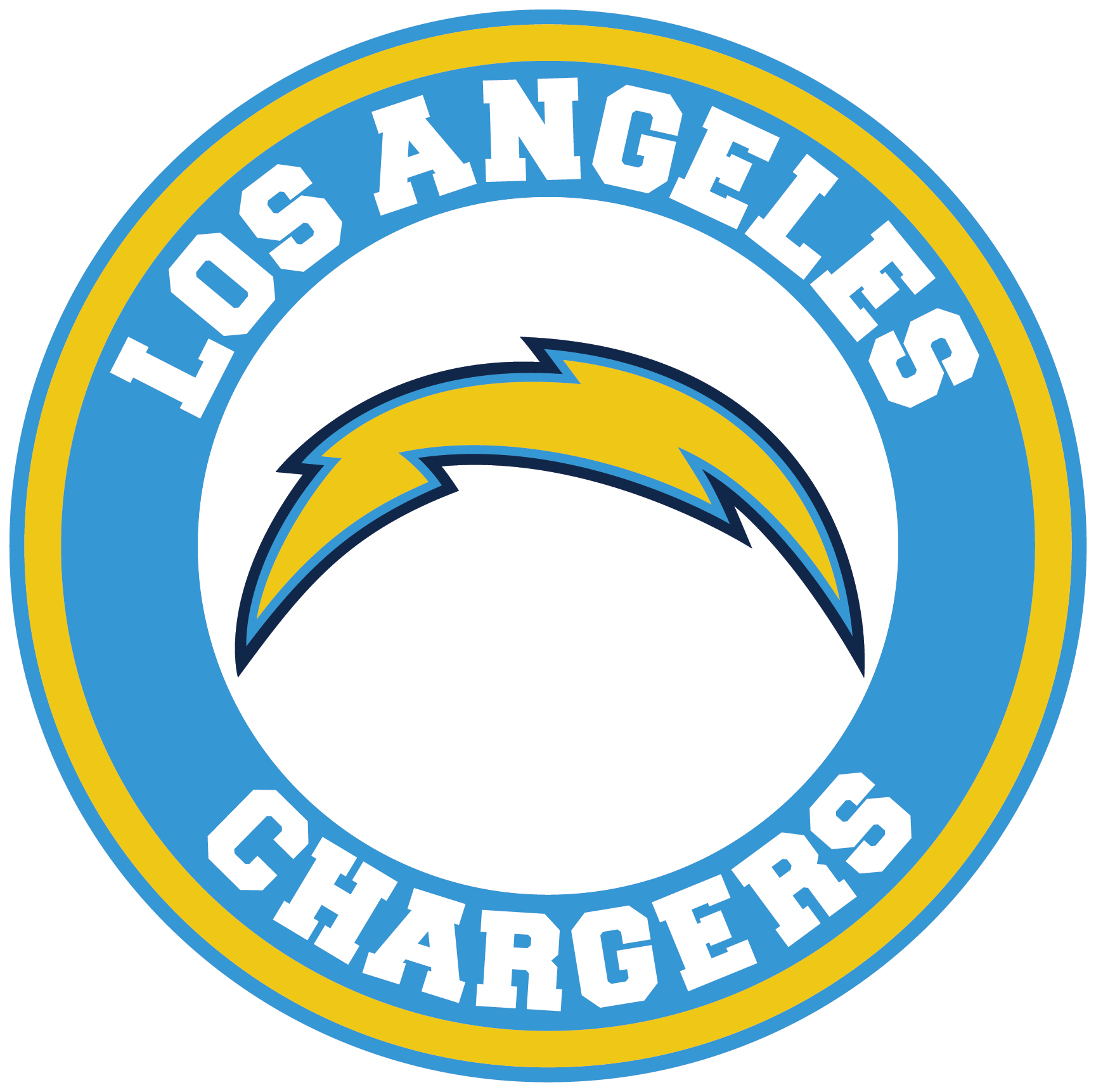 Download Los Angeles Chargers Colorful Logo Wallpaper