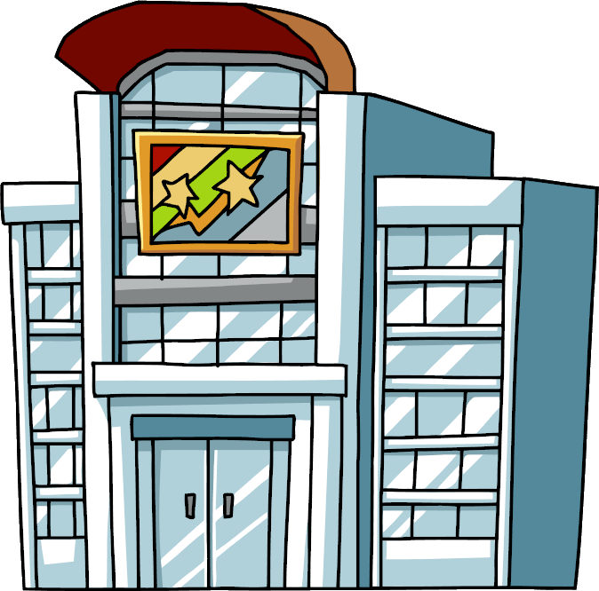 shopping mall building clipart