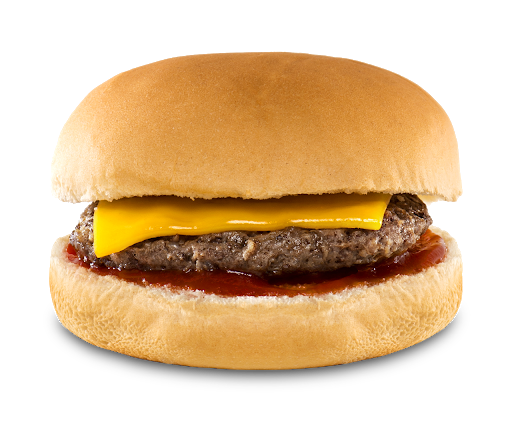 transparent background with burgers