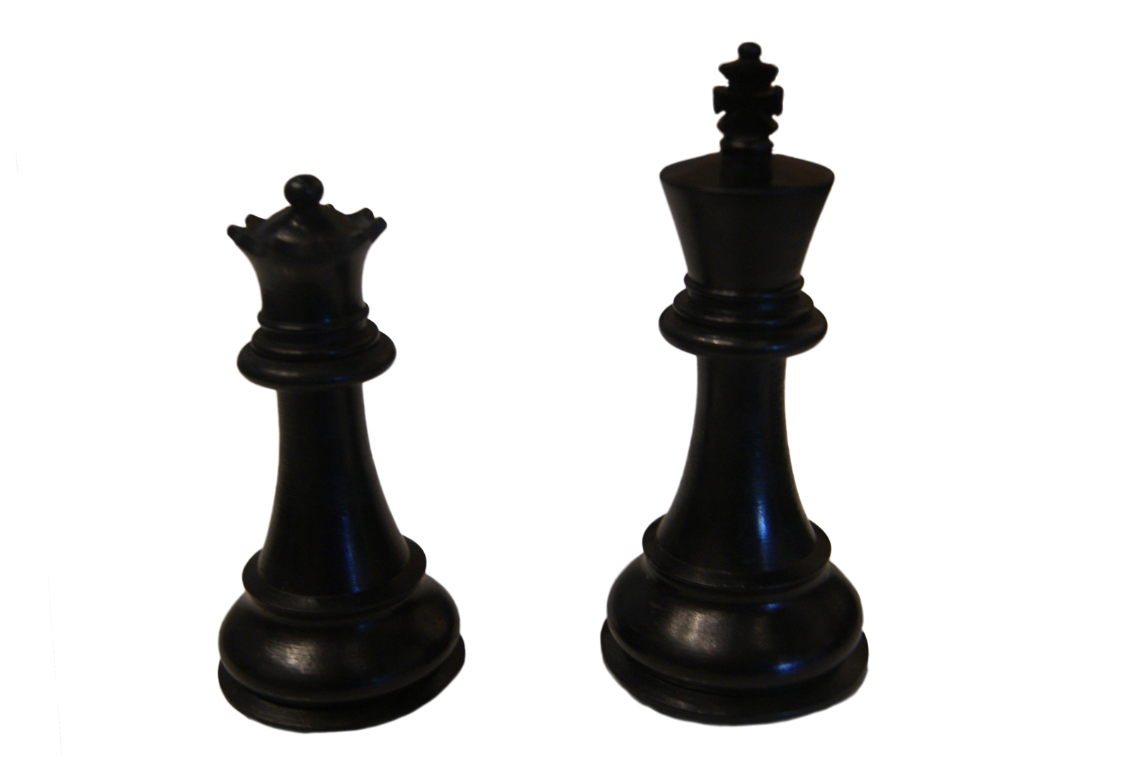 Download Chess Board with King and Queen Pieces PNG Online