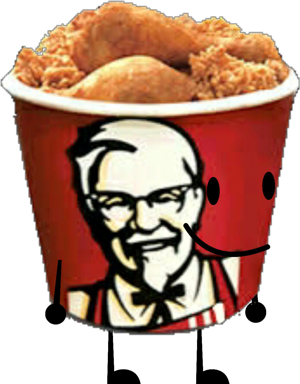 kfc chicken bucket png