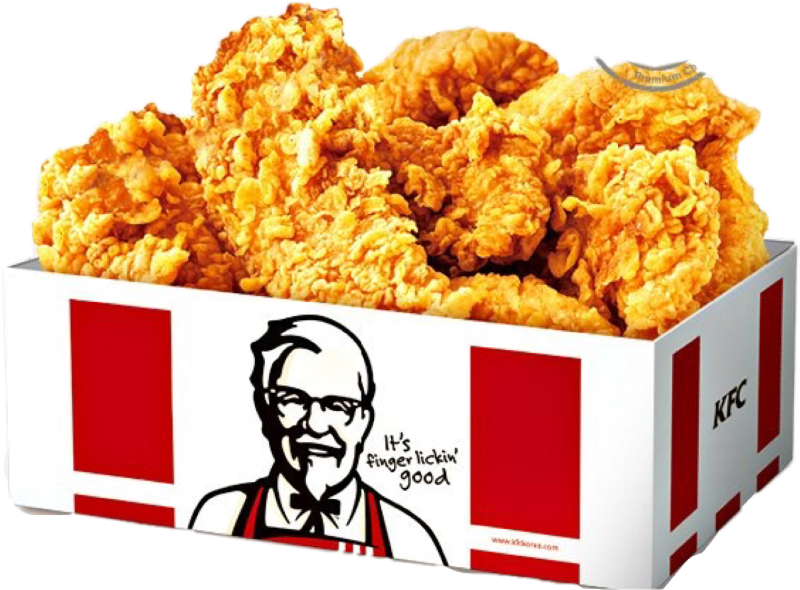 kfc chicken bucket png