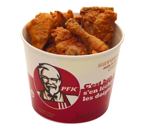 kfc chicken bucket png