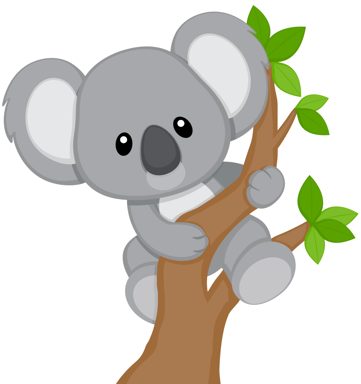 koala face clip art