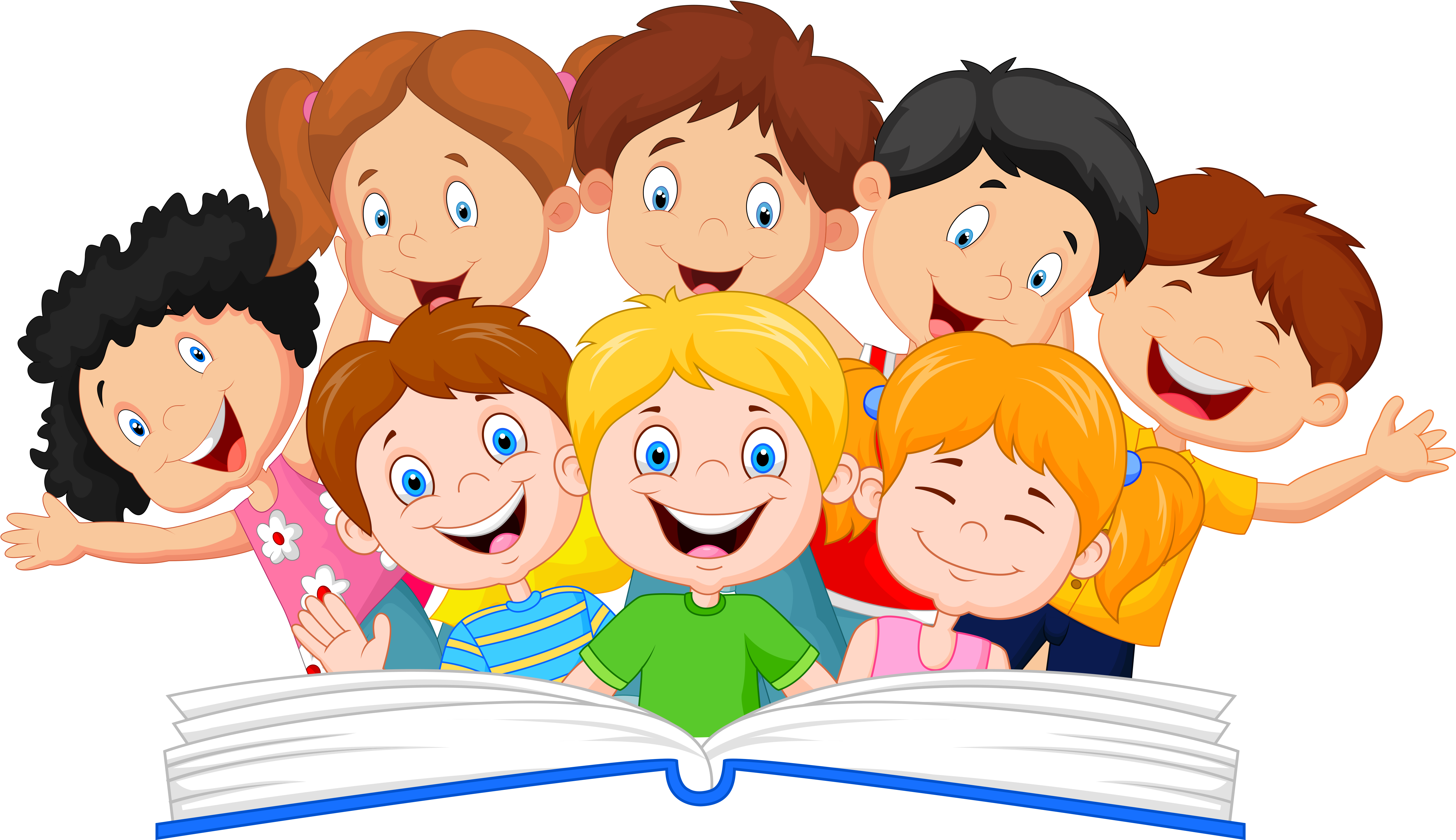 reading clipart for kids