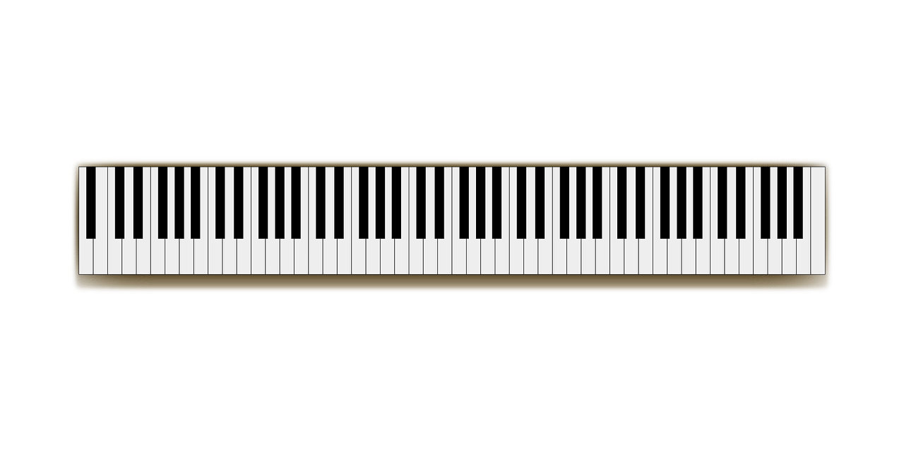 Tastiera di pianoforte clipart gratuita HQTastiera di pianoforte clipart gratuita HQ  