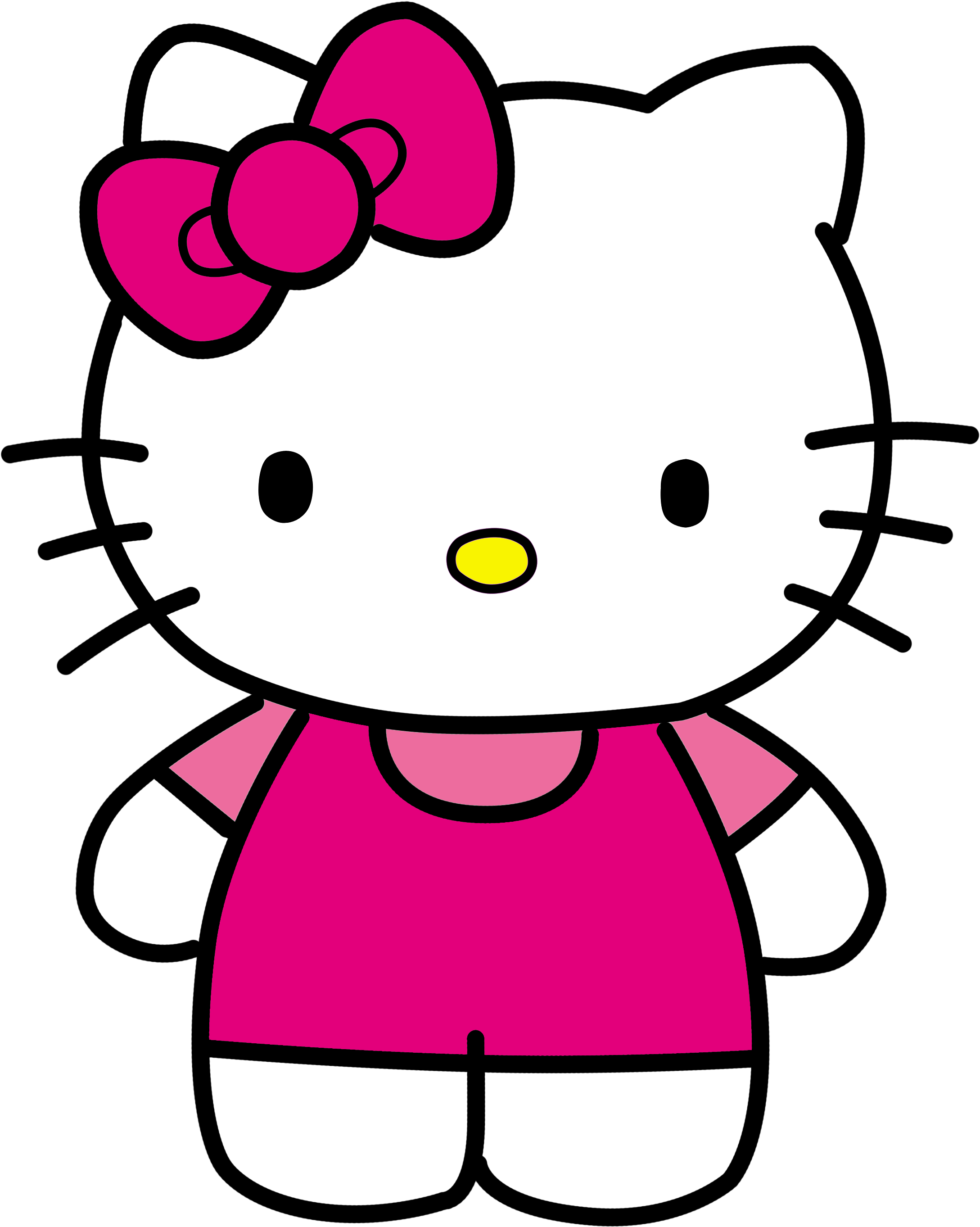 Hello Kitty Pink png download - 882*1189 - Free Transparent Hello Kitty png  Download. - CleanPNG / KissPNG