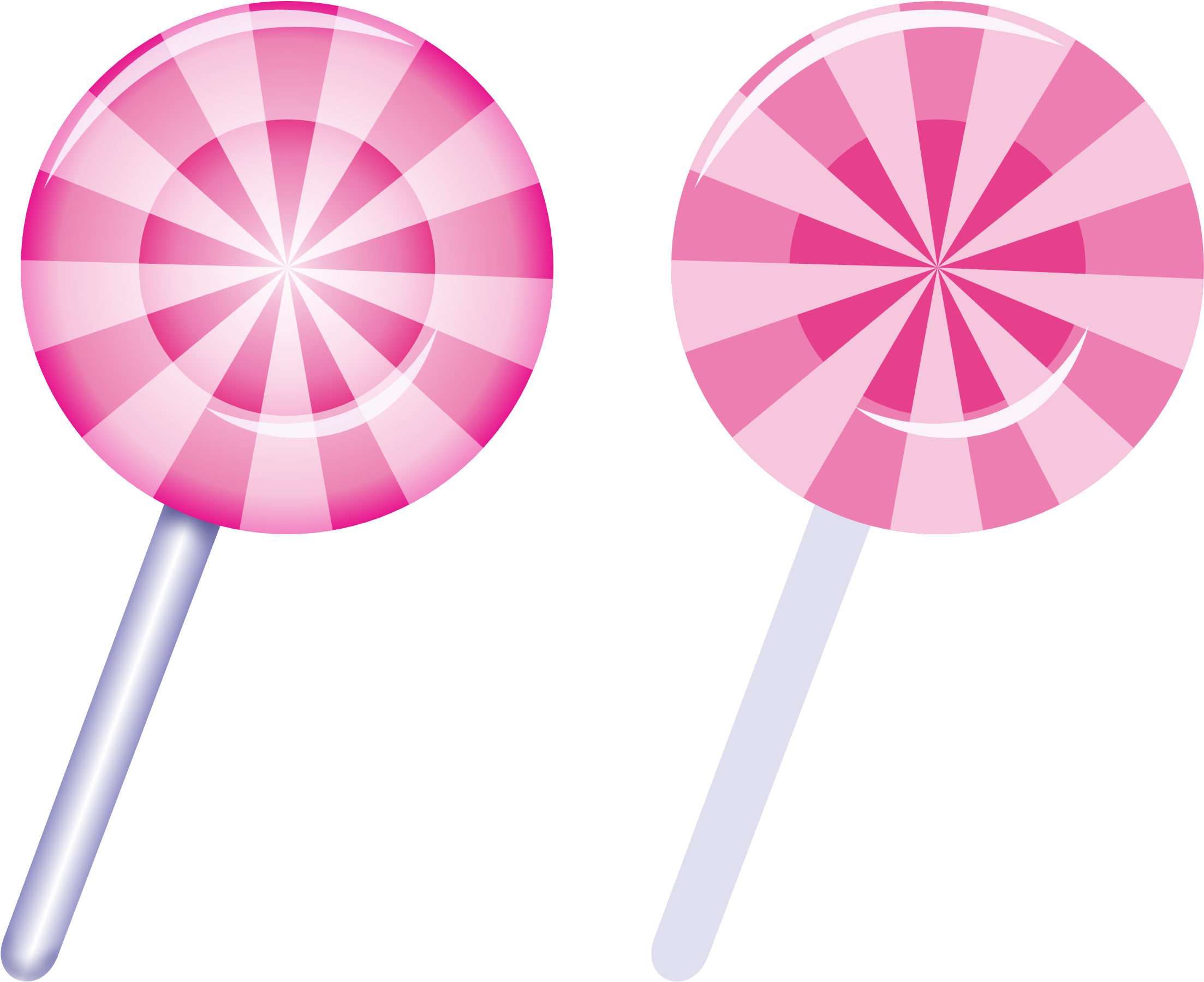 pink lollipop clipart