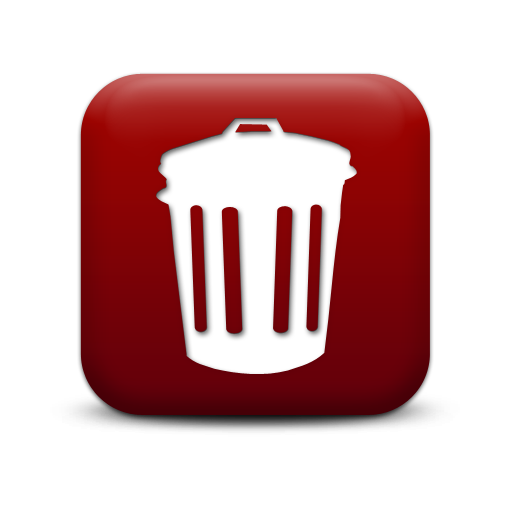 trash button png