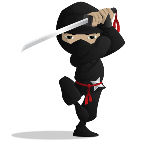 Cartoon Ninja PNG com fundo transparente grátis - Imagens PNG