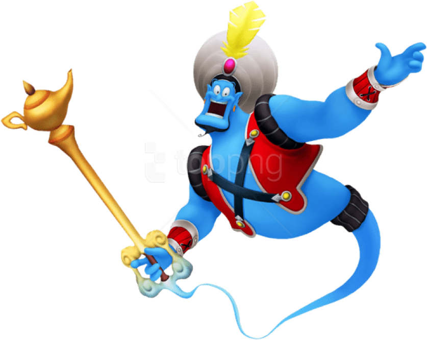 Aladdin Png Galore - Genie Aladdin, Transparent Png - kindpng