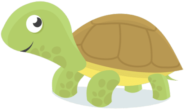 green turtle clipart