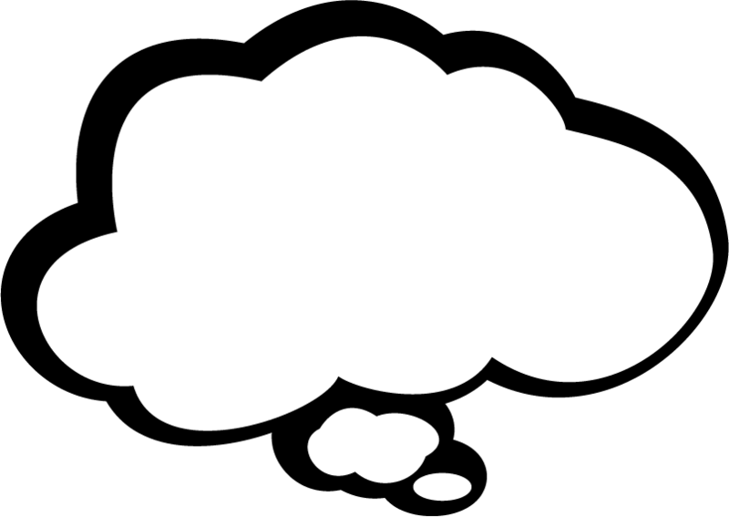 thinking cloud png