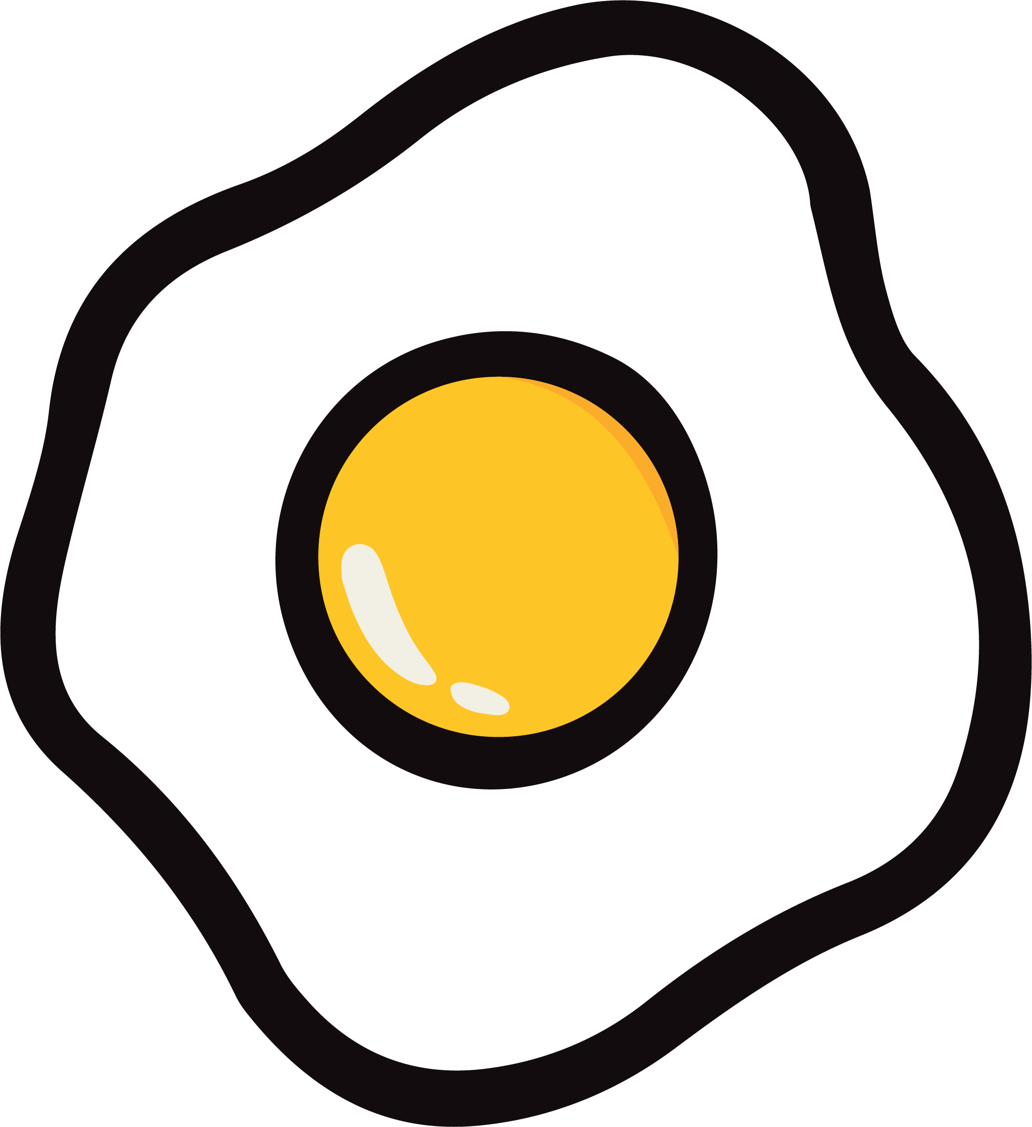 Fried Egg icon PNG and SVG Vector Free Download