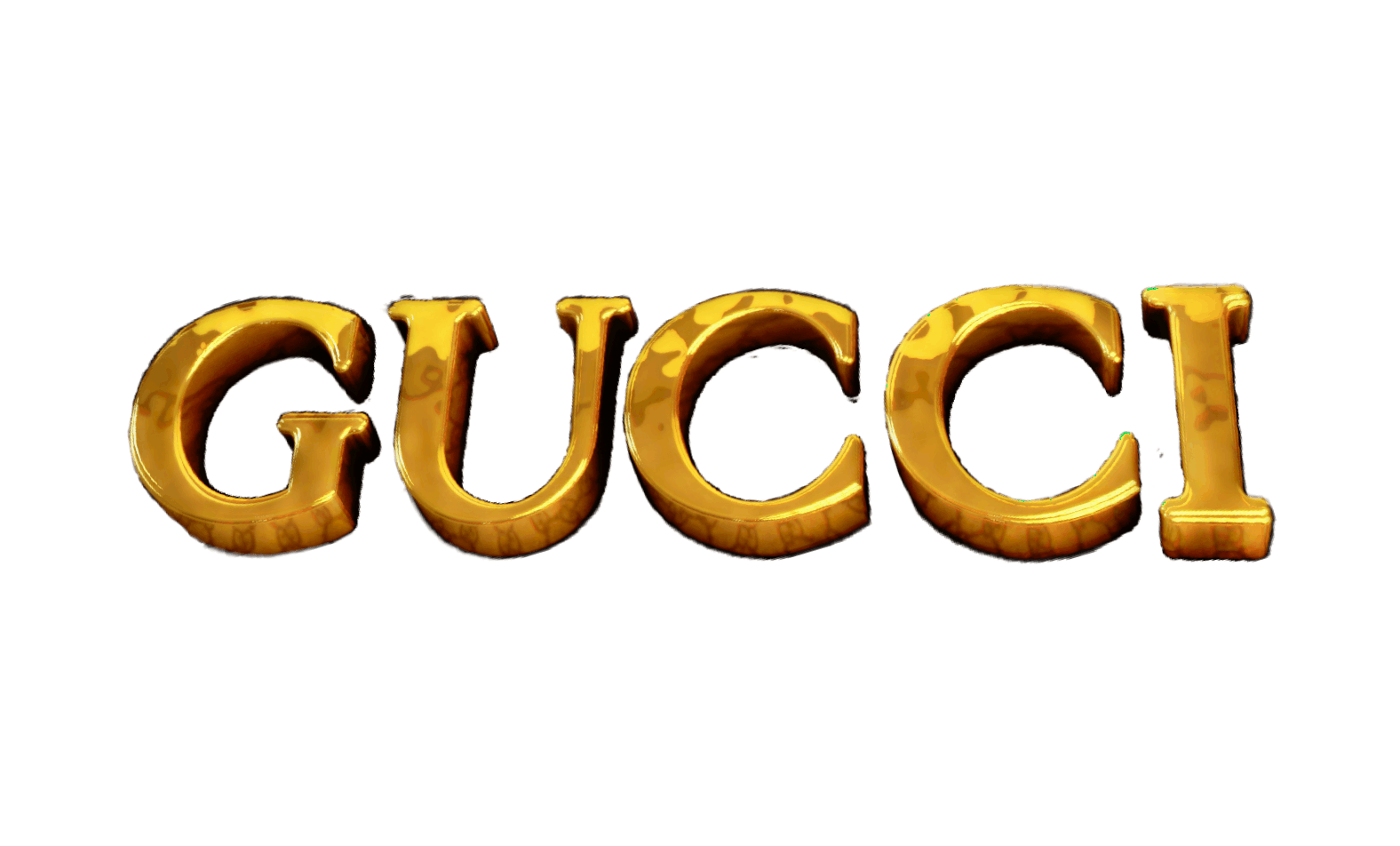 Gucci Word With Logo In Blue Background Gucci, HD wallpaper