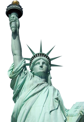 statue of liberty clipart png