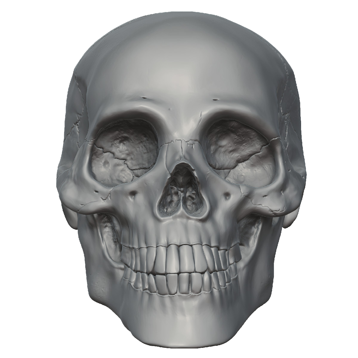 scary skull png