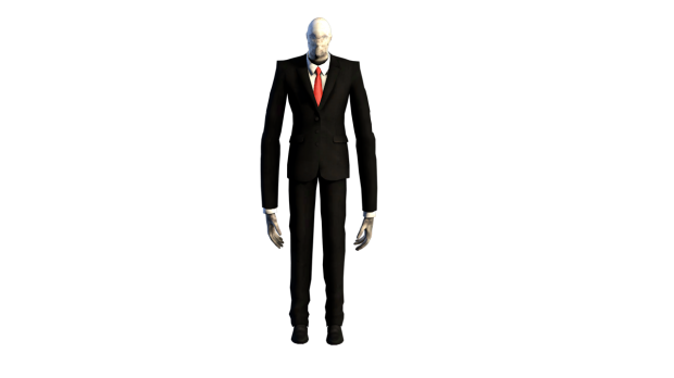 Slender Man PNG transparent image download, size: 604x453px