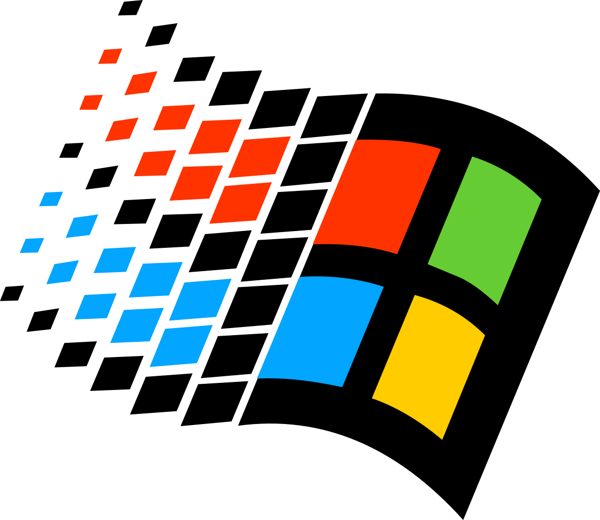 windows xp logo icons