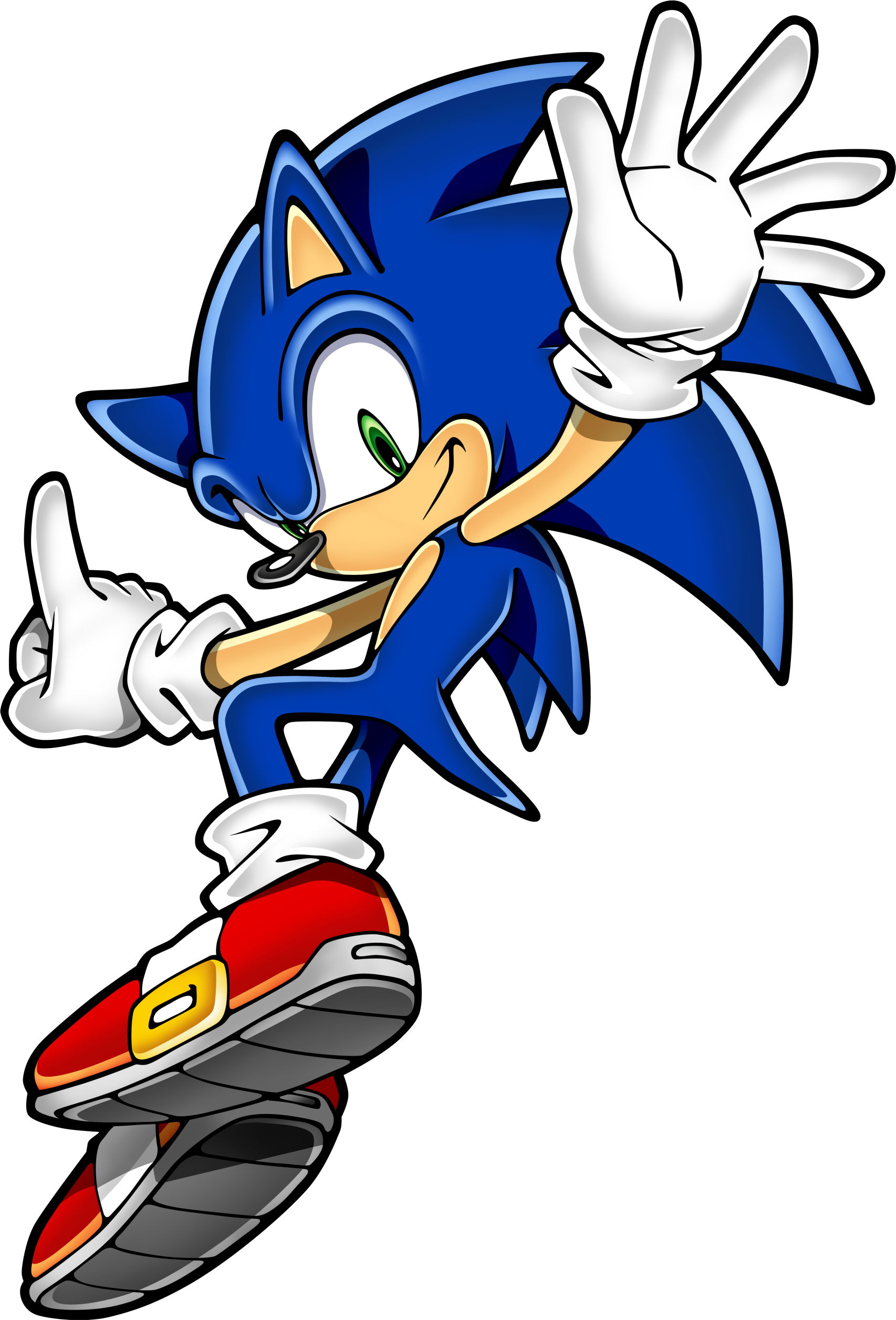 Classic Sonic The Hedgehog Transparent PNG - 621x549 - Free Download on  NicePNG