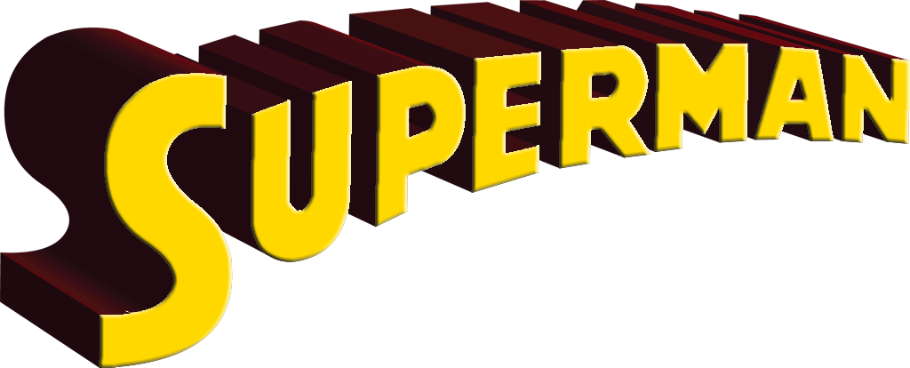 superman title logo png