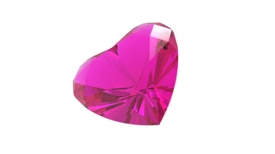 Heart Gem PNG Transparent Images Free Download