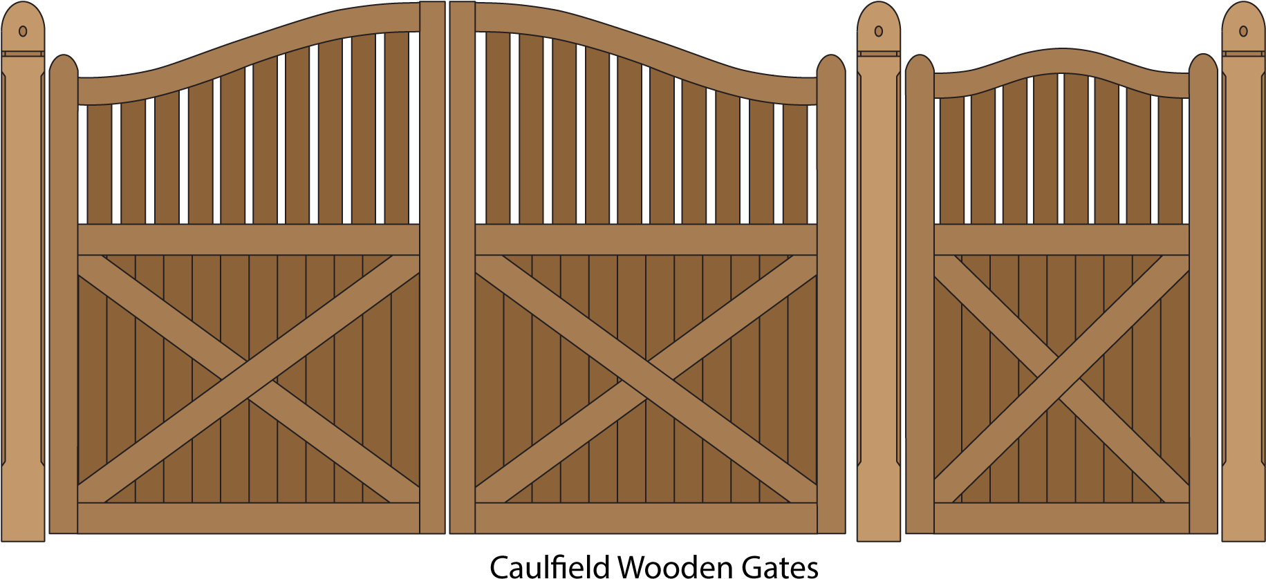 wooden gate png