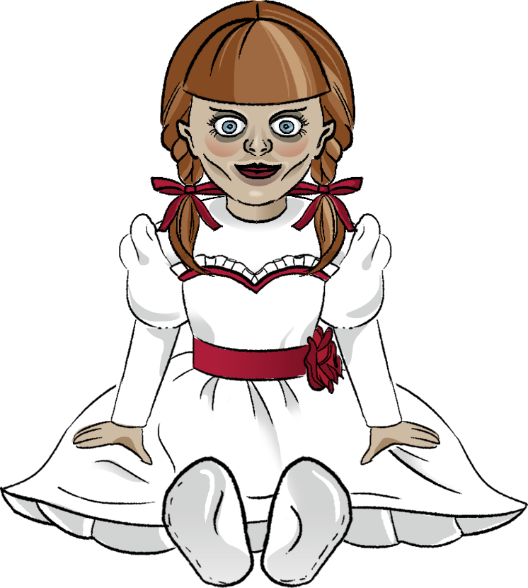 Download Doll Annabelle Free Clipart HQ HQ PNG Image | FreePNGImg